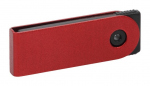 Бюджетная флешка мини P10-SLIM в красном цвете